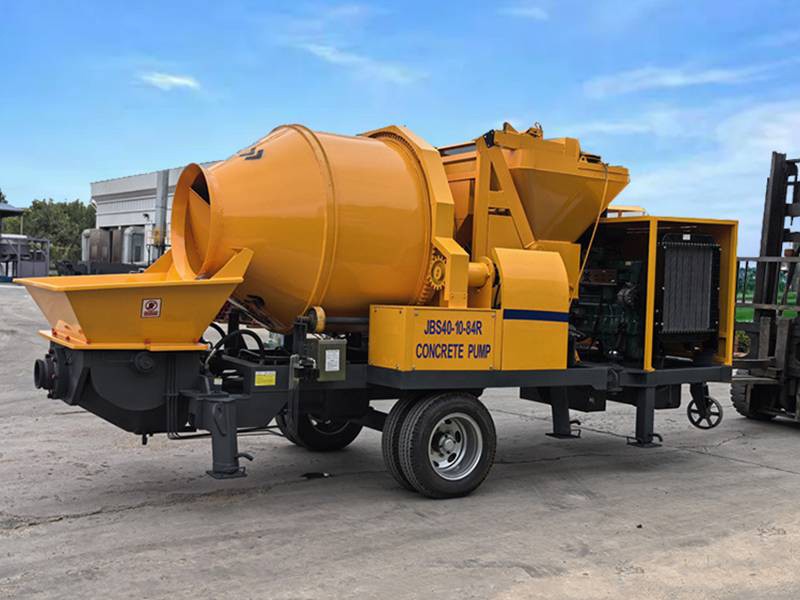 Concrete Mixer Pump Delivery