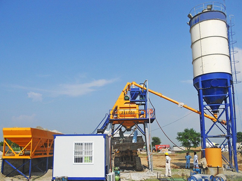 HZS50 Concrete Plant In United Arab Emirates