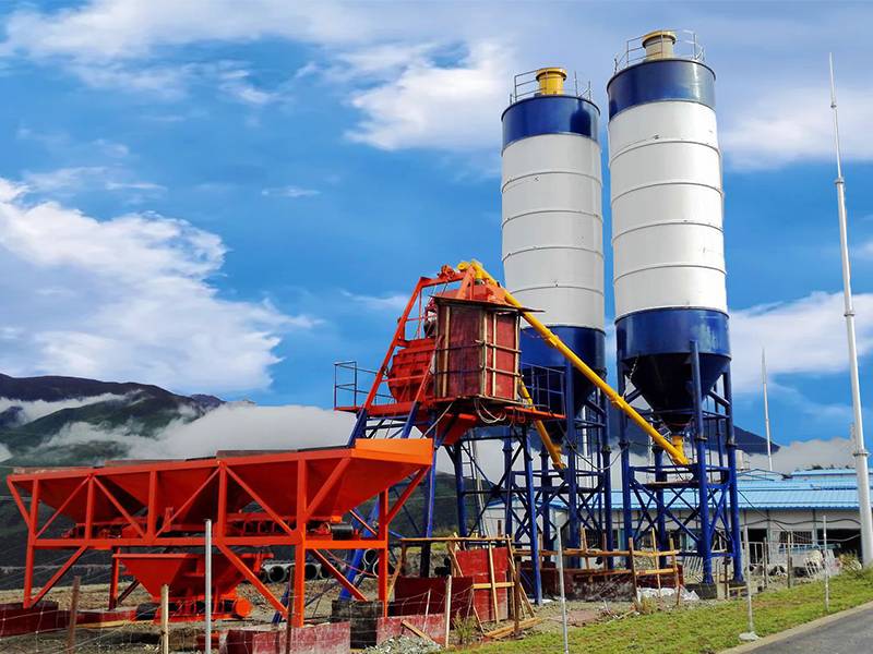 HZS25 Concrete Mixing Plant