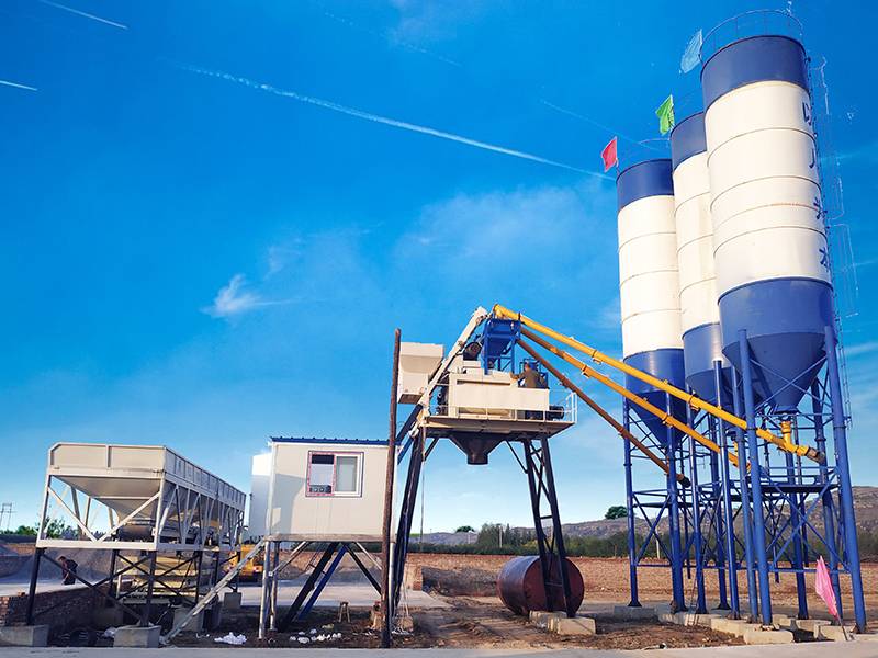 HZS50 Concrete Mixing Plant