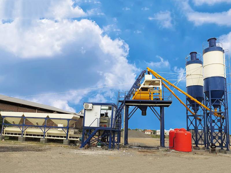 HZS35 Concrete Mixing Plant