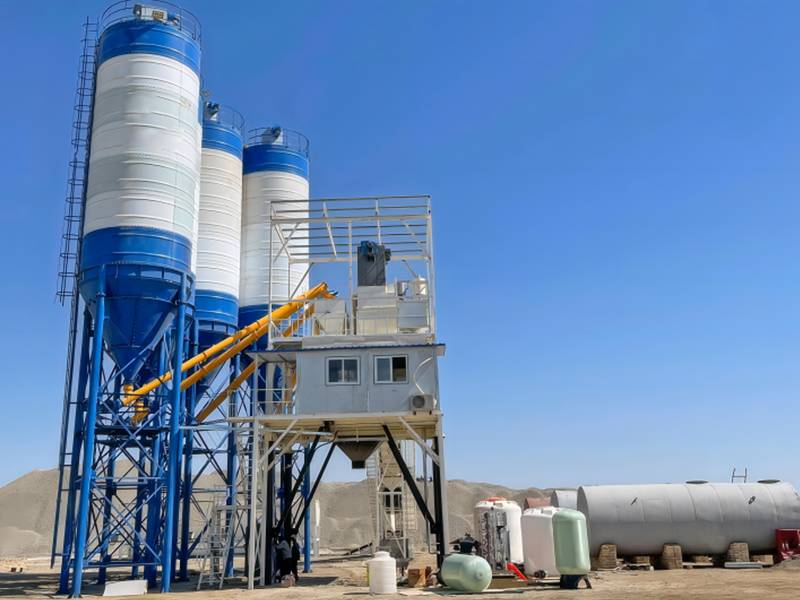 HZS120 Concrete Mixing Plant