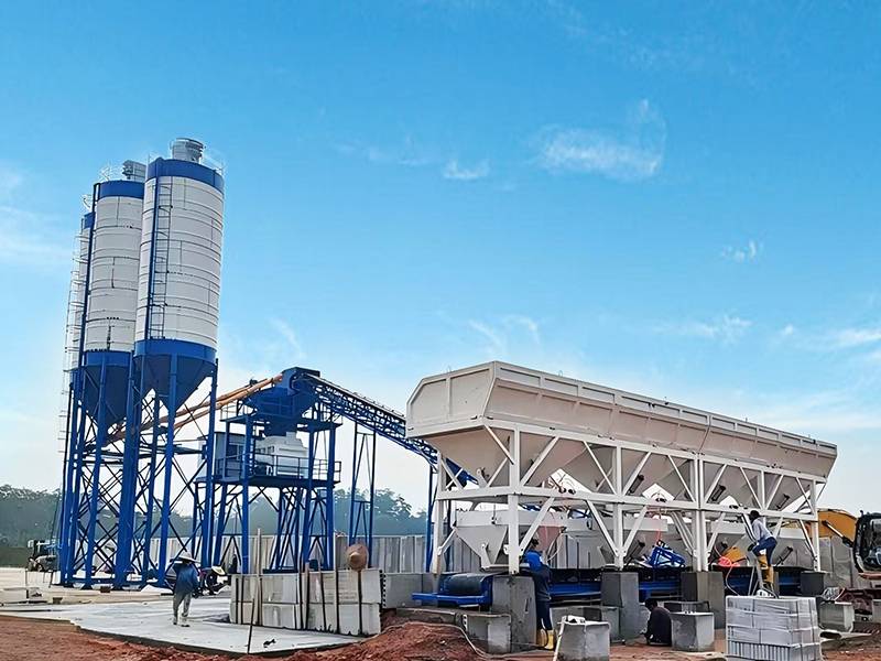 HZS90 Concrete Mixing Plant