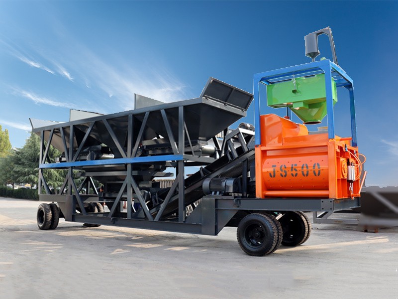 YHZS25 Mobile Concrete Plant