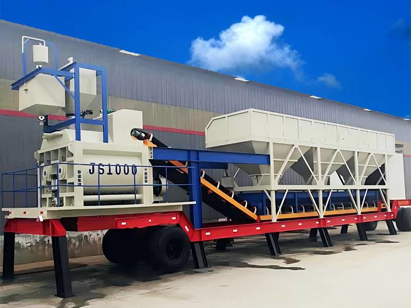 YHZS60 Mobile Concrete Plant