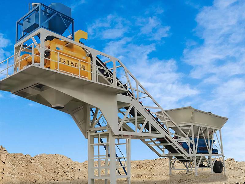 YHZS90F Mobile Concrete Plant