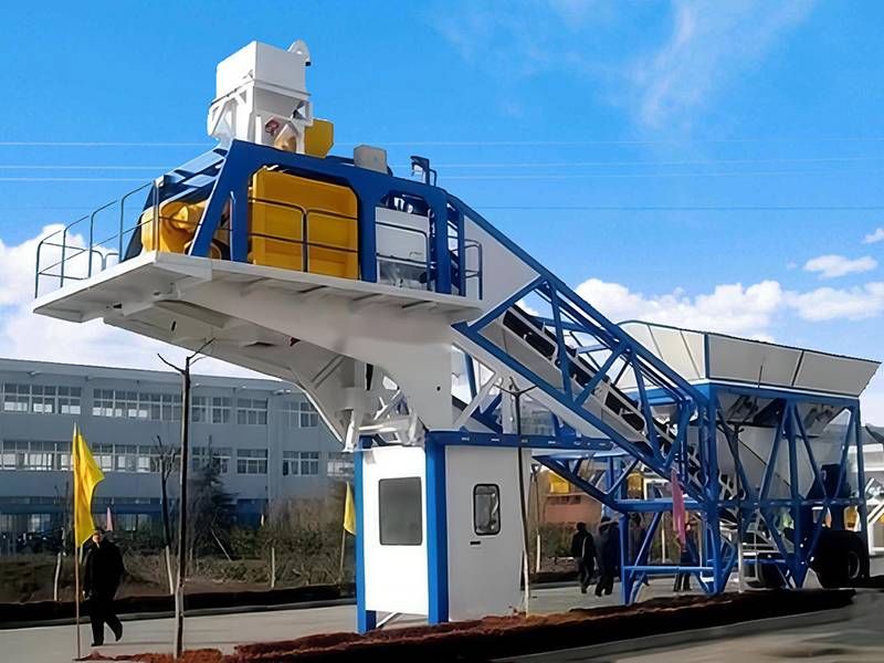 YHZS60F Mobile Concrete Plant