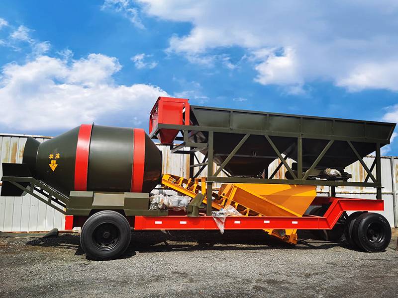 YHZM35 Mobile Concrete Plant