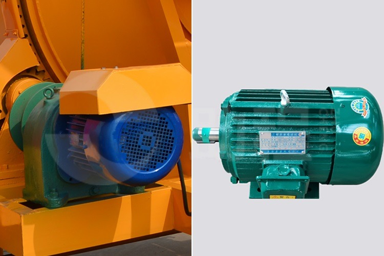 Máy trộn bê tông động cơ điện JZC500