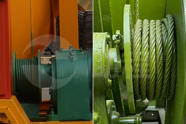 Máy trộn bê tông động cơ điện JZC500